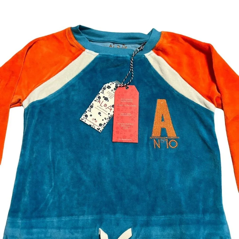 NEW Alba Of Denmark Sz 134 (9Y) Organic Dragon Fire Sissel High School Dress